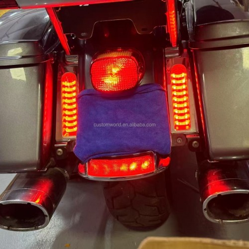 For Harley Touring Electra Glide, Road Glide and Road King 2014-2023 Light Turn Signal Redpicture3