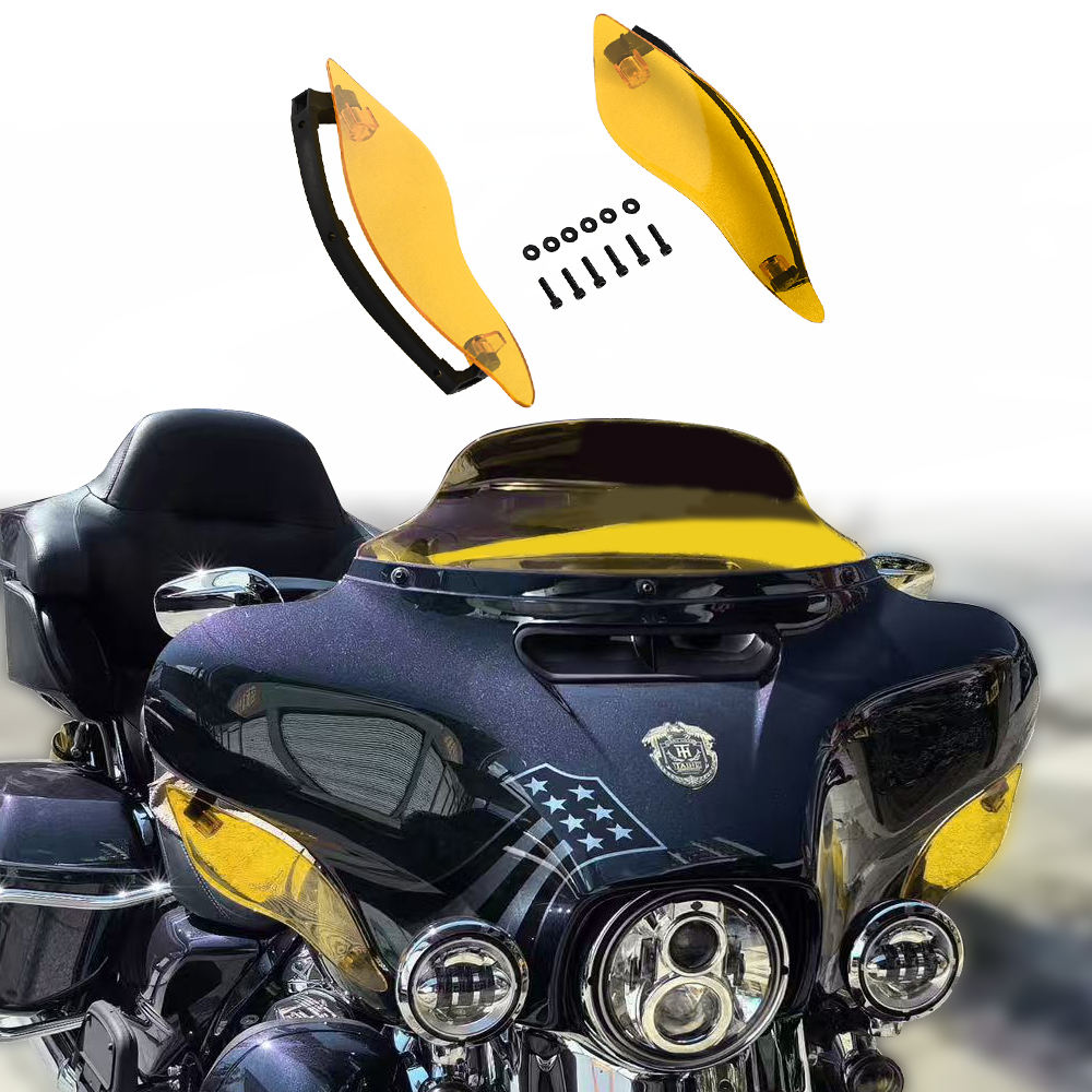 Air Deflector Fit for Harley Touring Electra Street Glide 2014-2023 Compatible for Electra Glide Standard FLHT 2019-2022