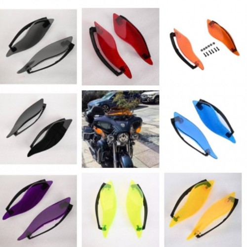 For Harley Touring Electra Street Glide 2014-2023 Fairing Side Wings Wind Air Deflectorpicture2