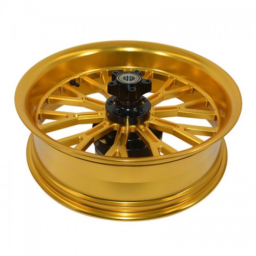 For Harley Touring 2008-Up  Rear Wheel 18" 5.5" Rim Bearings With ABS or NON ABSpicture5