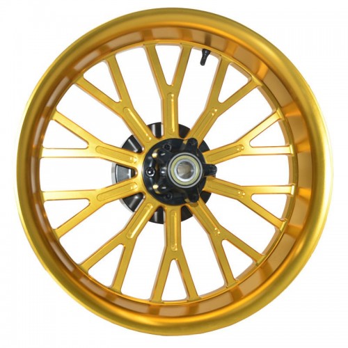 Motorcycle Parts for  Harley Touring 2008-Up Y-Spoke CNC Front Wheel 21" 3.5" Rear Wheel 18" 5.5" Rim Bearings With ABS or NON ABSpicture4