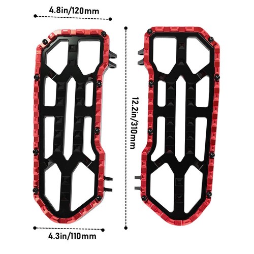 For Harley FL Softail 1986-2017(except FLS, FLSS, FLSTFB, FLSTFBS and FXSE) Driver Front Floorboardspicture3