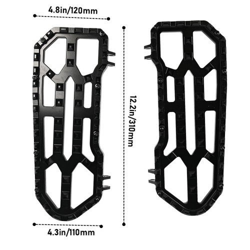 For Trike Models Driver Front Floorboards Harley 86-later Touring and 2008 2009 2010
