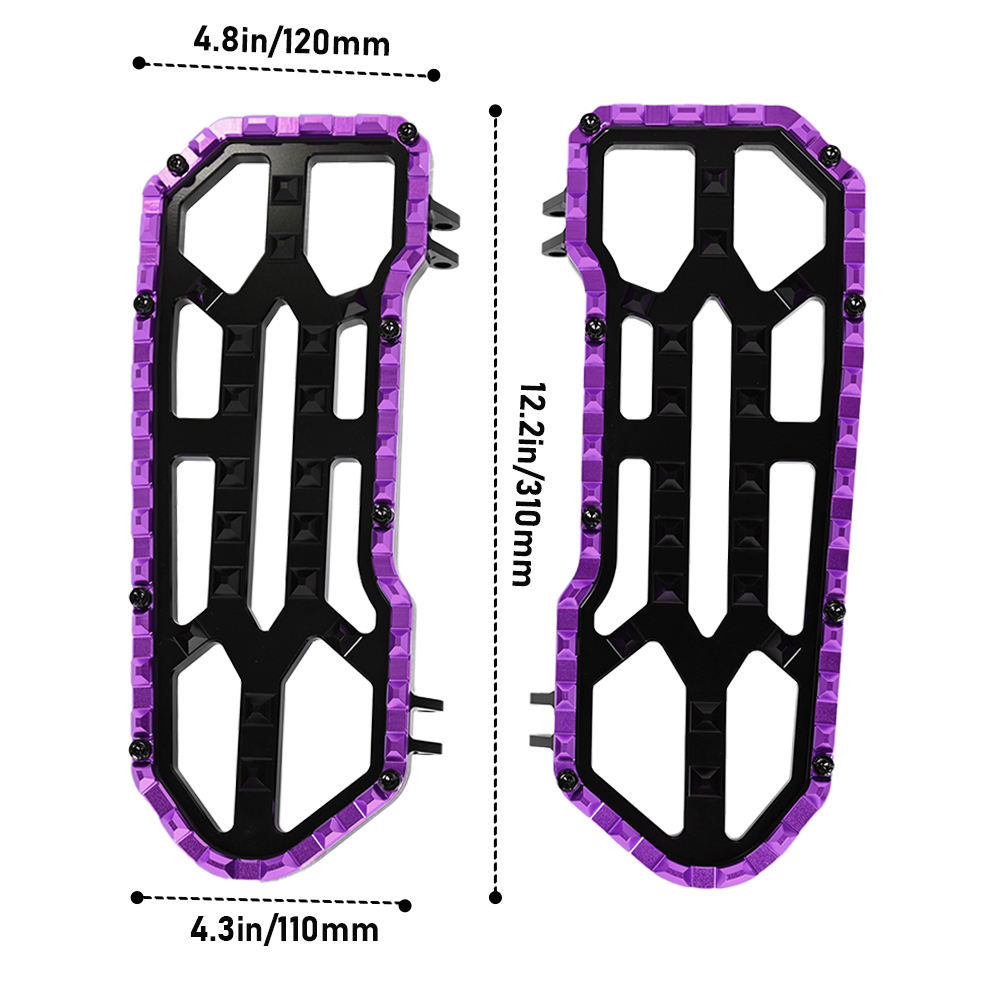 For Harley FL Softail 1986-2017(except FLS, FLSS, FLSTFB, FLSTFBS and FXSE) Driver Front Floorboards