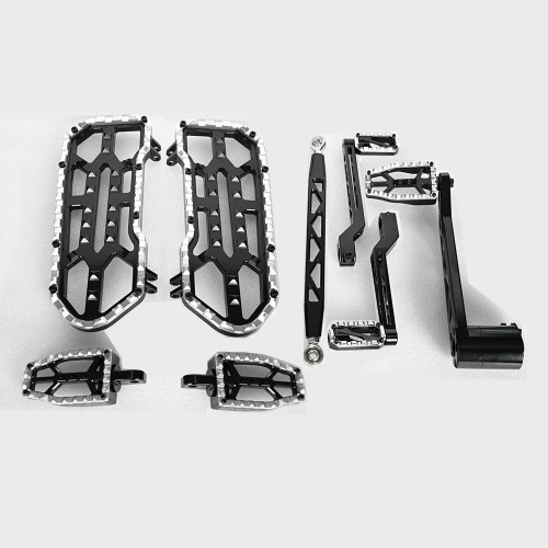 1986-later Touring  Performance Bagger CNC Alloy Colored Footpeg Pedals 1991 1992 1993Brake Shift for Harley