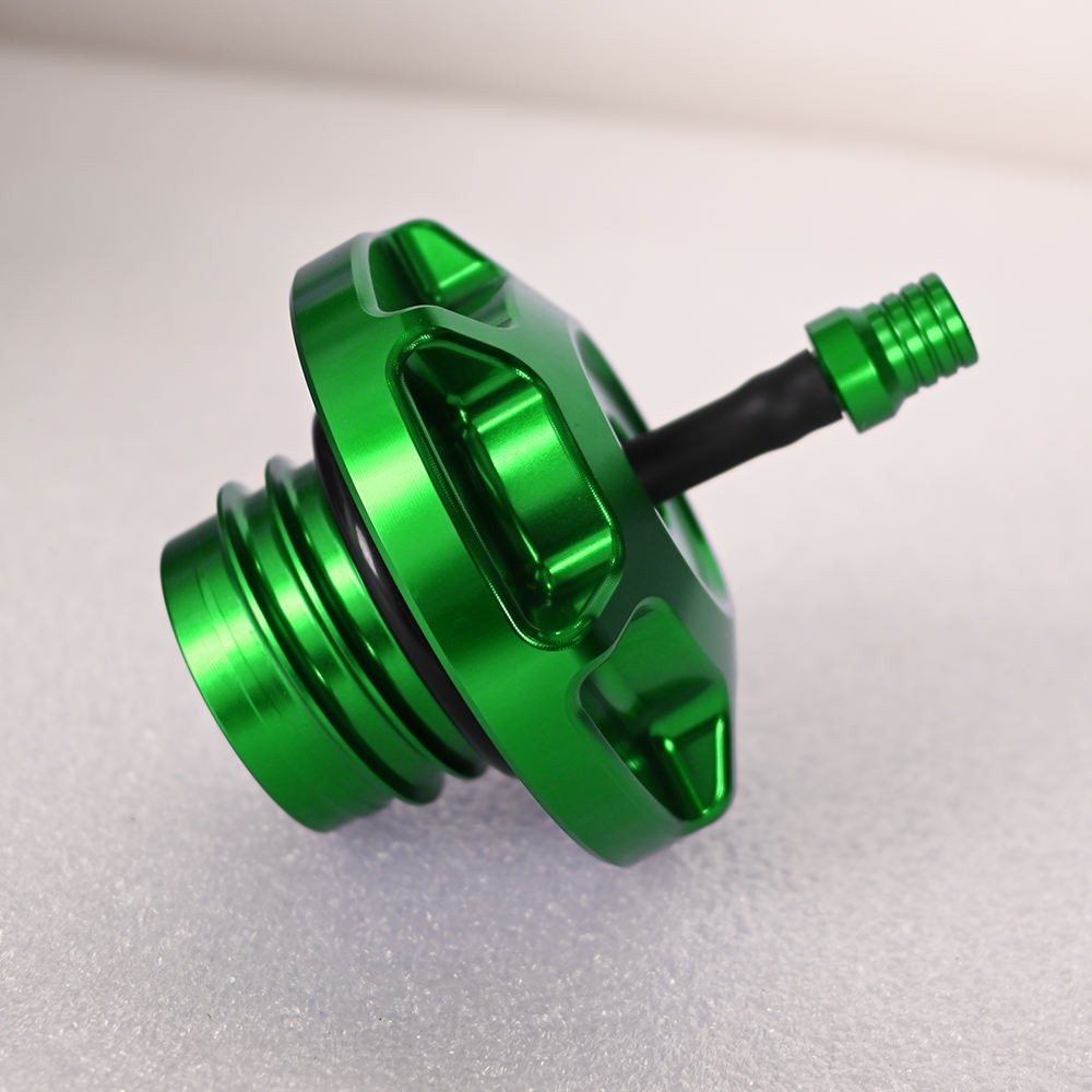 For Harley Davidson All Female Threaded Except 2023.5-2025 Touring MX Club Style Vented CNC Aluminum Gas Cap