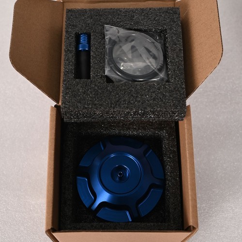 Universal for MX Club Style Vented CNC Aluminum Gas Cap Harley Davidson All Female Threadedpicture4