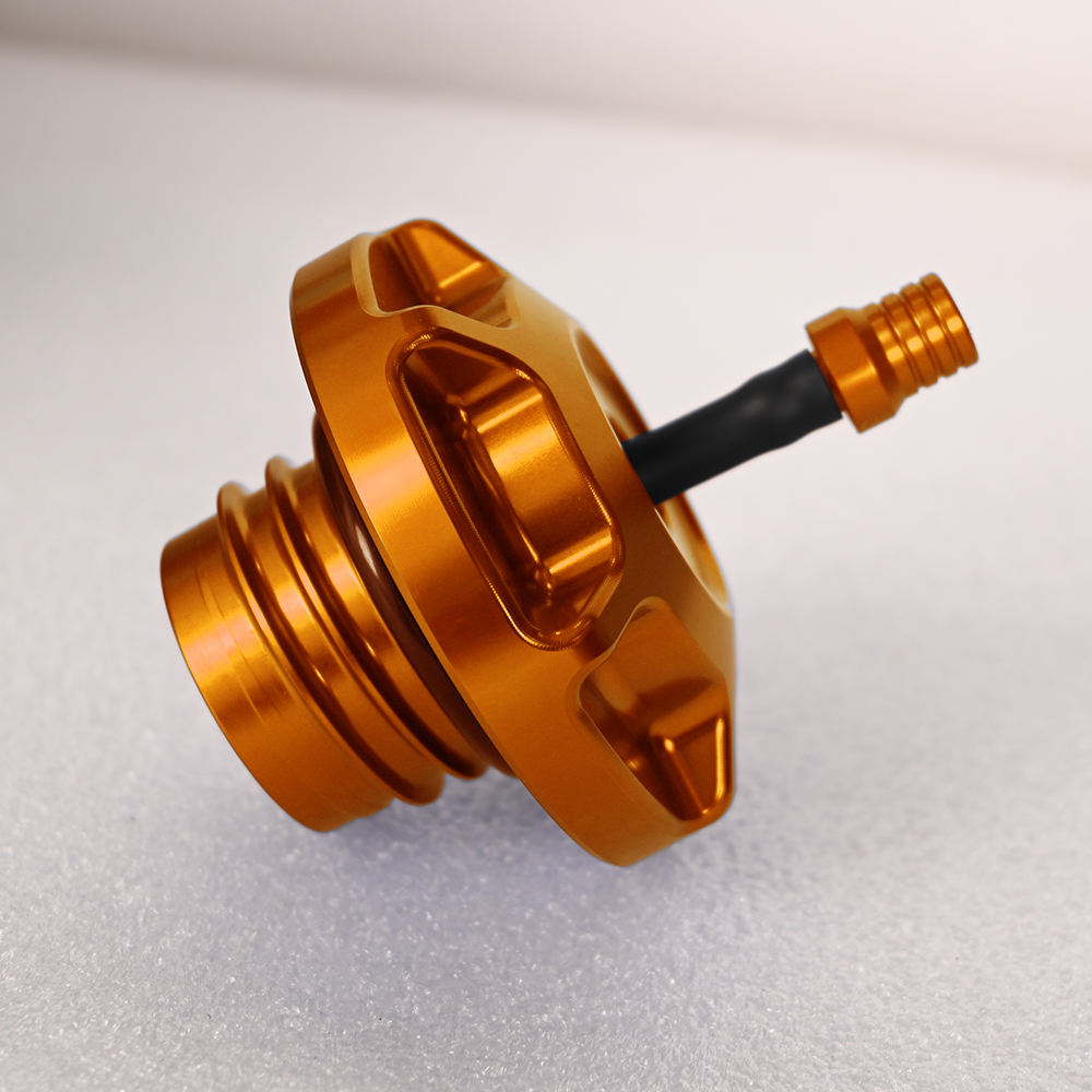 MX Club Style Vented CNC Aluminum Gas Cap  2024 For Harley Davidson Gas Tanks Except 2023.5-2025 Touring