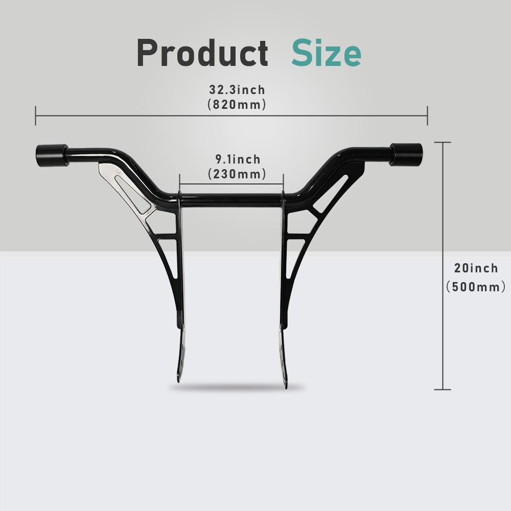 For Harley Softail 2018-Later (except FXDRS) Guard Crash Bar Protector Pumper 2022 2023 2024