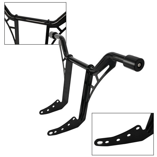 For Harley Davidson Softail 2018-Later (except FXDRS) Solid Steel Club Style Engine Guard Crash Bar Protector Pumperpicture4