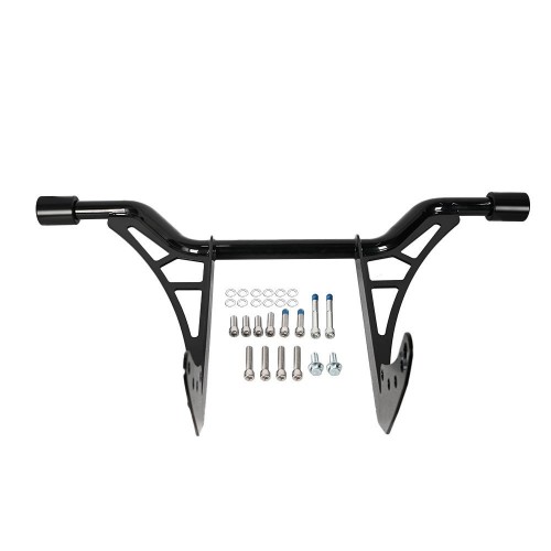 For Harley Davidson Softail 2018-Later (except FXDRS) Solid Steel Club Style Engine Guard Crash Bar Protector Pumperpicture5