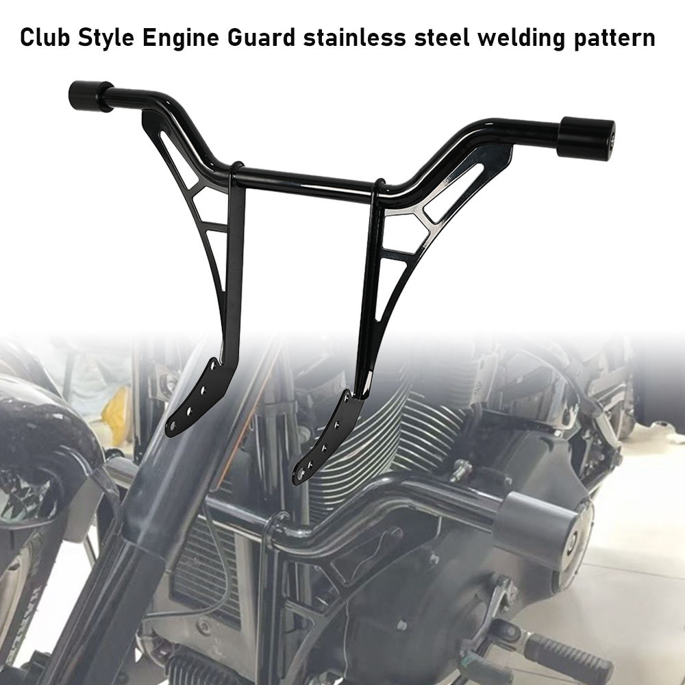 For Harley Davidson Softail 2018-Later (except FXDRS) 2021 2022 Club Style Engine Guard