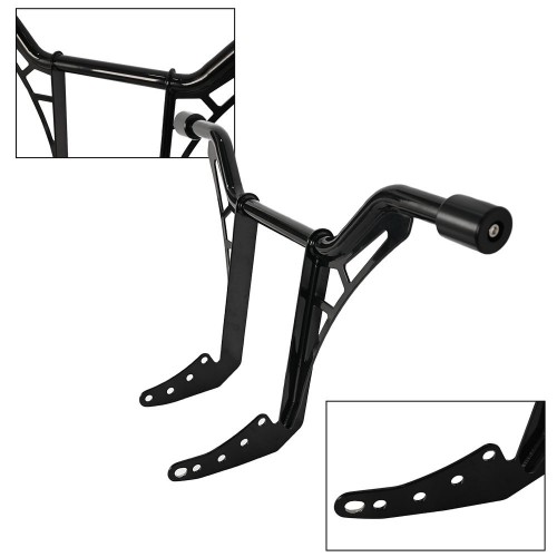 For Harley Davidson Softail 2018-Later (except FXDRS) Solid Steel Club Style Engine Guard Crash Bar Protector Pumper