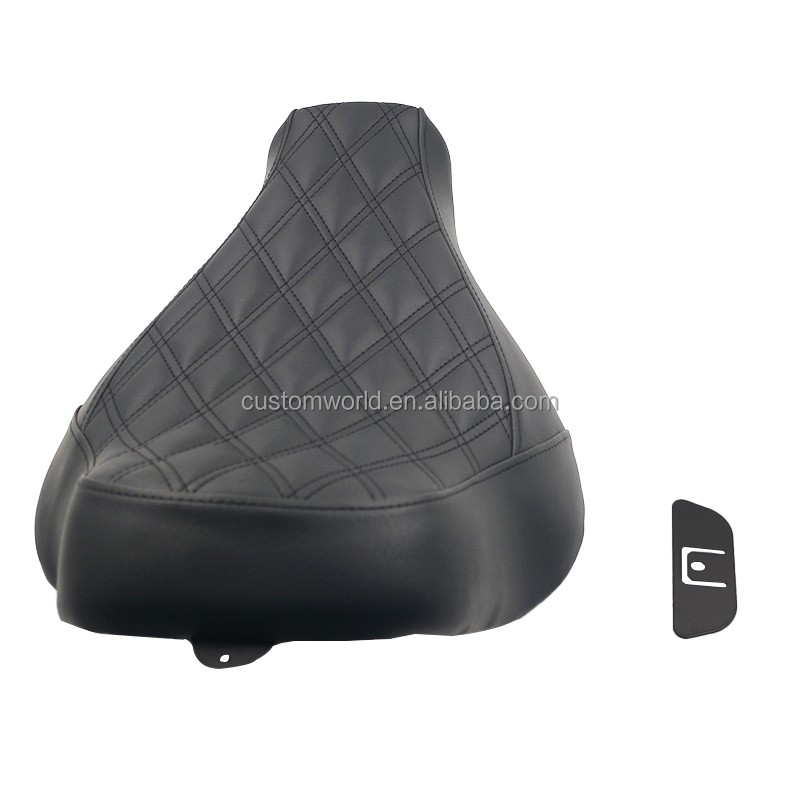 For Harley Bobber Seat 2019 2020 Softail Street Bob Fat Bob Slim Low Rider Sports Glide 2018+