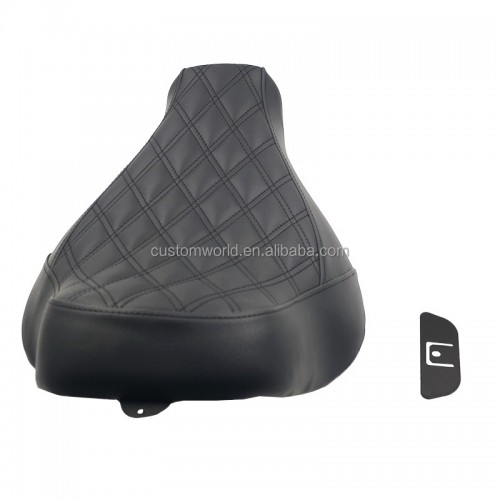 Softail Street Bob Fat Bob Slim Low Rider Sports Glide 2018+ For Harley Bobber Seat 2020 2021picture2