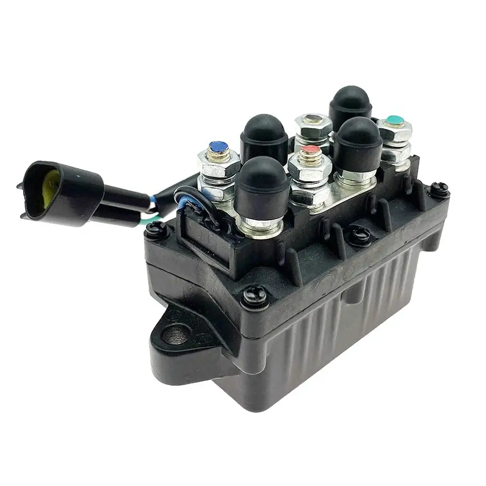 3 Pin 12V Relay 61A-81950-00-00  Tilt Trim Relay for YAMAHA Outboard Engine