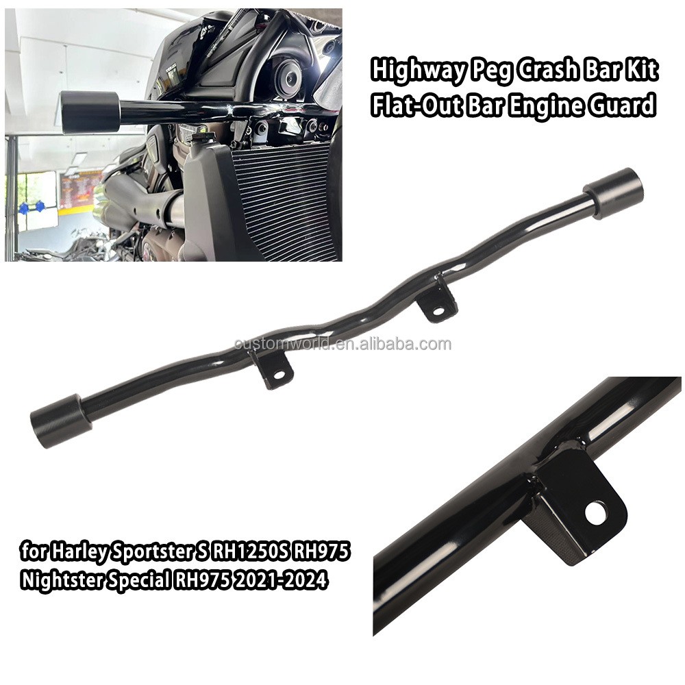 2022 For Harley Highway Peg Crash Bar Sportster S RH1250S RH975 Nightster Special RH975 2021-2024