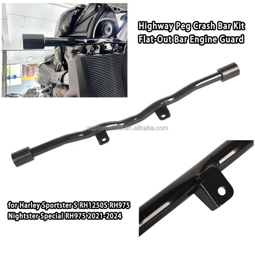 For Highway Peg Crash Bar Harley 2023 Sportster S RH1250S RH975 Nightster Special RH975 2021-2024picture2