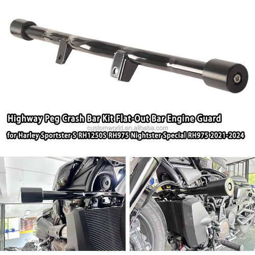 2022 For Harley Highway Peg Crash Bar Sportster S RH1250S RH975 Nightster Special RH975 2021-2024picture2