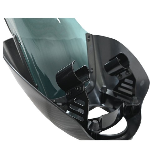 For Harley Softail Street Bob 2018-2024 Quarter Fairing with Taller 13inch Windshield