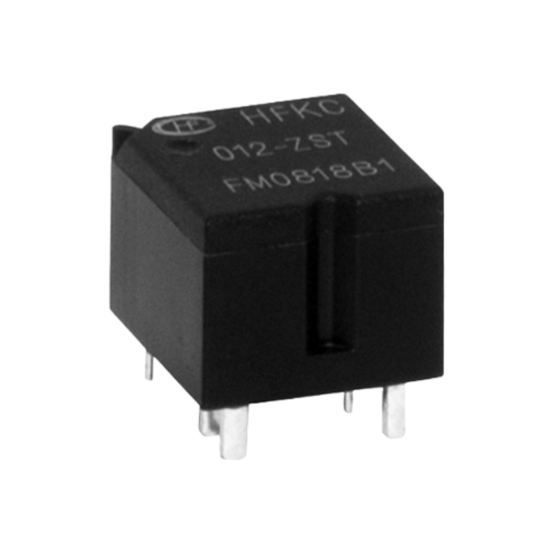 HFKC/012-ZST Single-Pole Double-Throw 5-Pin 12V Automotive Relay 30A 16VDC