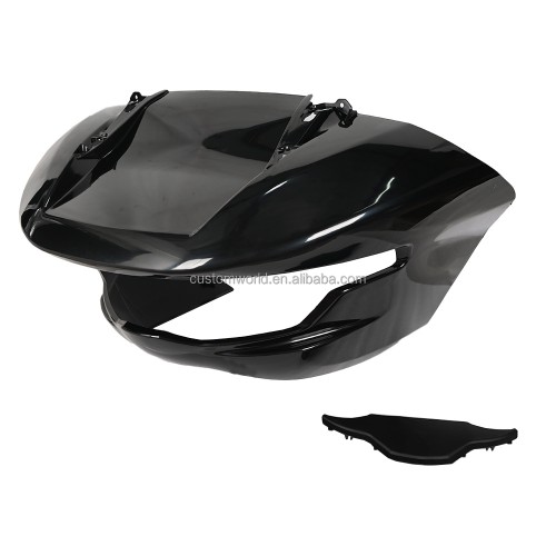 For Harley Outer Fairing CVO Road Glide FLTRXSE 2023 2024 2025 ABS Black Unpainted