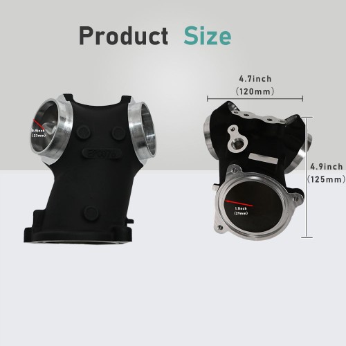 Performance Engine Intake Manifold For Harley Touring 2017-2025 Cast Aluminum 55mmpicture3