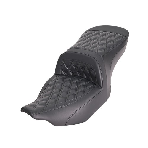 For Harley Touring 2023.5-2025 Passenger Diamond Pattern Cushion Driverpicture5