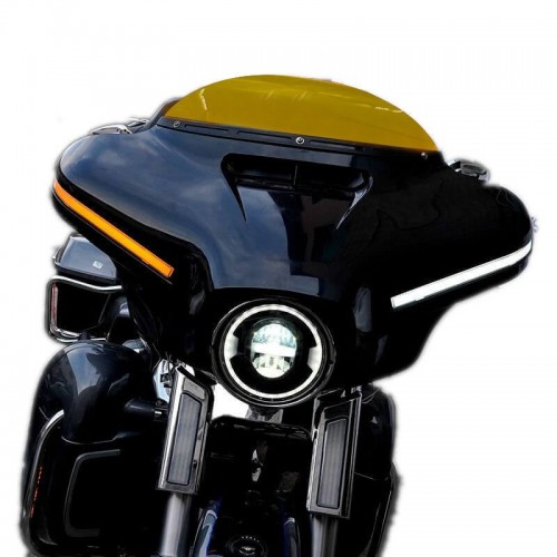 ForHarley Davidson Motorcycle Front Headlight Fairing with LED Touring Street Glide Ultra Limited 2014-2023 2029 2020 2021picture2