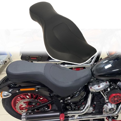 Fit for Harley M8 Softail Standard Street Bob Step up Seat Big Sofa Comfortable Seat