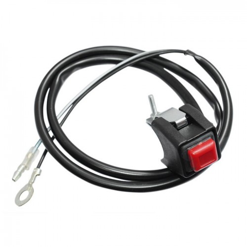 Motorcycle Emergency Stop Button Switch for SUZUKI RM125 90-97 RM250 90-97 RM80 90-97 RMX250 90-97