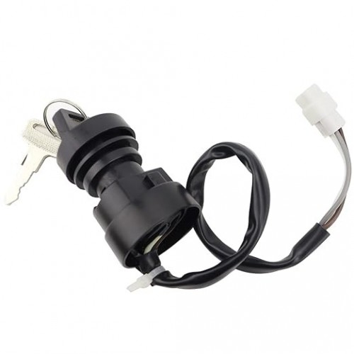 Starter Motor & Solenoid Relay & Ignition Switch for Kawasaki Prairie 650 700 KVF650 KVF700 2002-2006, Brute Force 650 4X4 KVF650 2005-2008, 21163-1320 21163-1321 SMU0280 410-54042picture6