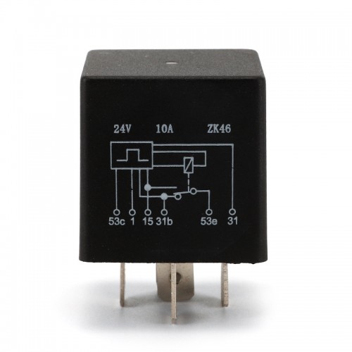 Automotive Flashing Relay 6-Pin 12V/24V Intermittent Wiper Relaypicture3