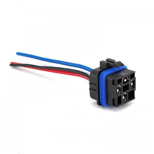 IP67 Waterproof Integrated 40A 4-Pin Wired Socket Relaypicture3