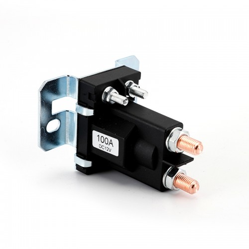 Pillar-Mounted Starter Relay 100A 12V/24V High-Power Control Switch Wiringpicture5