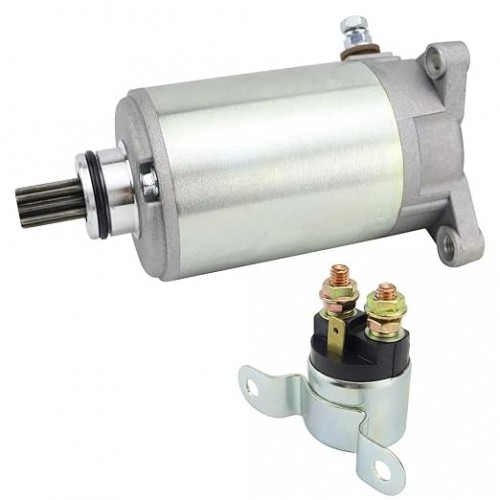 Starter Motor & Solenoid Relay for Can-Am Commander 800 800R, Outlander Renegade 500 570 650 800 800R 850, 420-684-566 420-684-560 420-684-562 428000-3580picture7