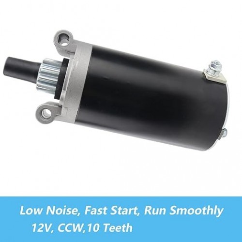 Starter Motor with Solenoid Relay for Kohler Courage Engine for Cub Cadet RZT 42 46 50 54 L42 L46 L50 L54 S42 S50 S54 2011-2013, GTX1054 LGT1050 LGTX1050 2010-2013, 3209801 32-098-01Spicture3
