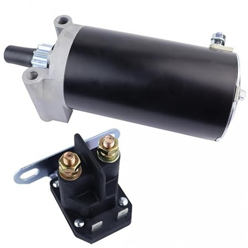 Starter Motor with Solenoid Relay for Kohler Courage Engine for Cub Cadet RZT 42 46 50 54 L42 L46 L50 L54 S42 S50 S54 2011-2013, GTX1054 LGT1050 LGTX1050 2010-2013, 3209801 32-098-01Spicture5