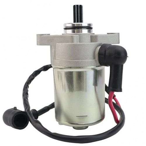 Starter Motor & Solenoid Relay for Polaris Sportsman 90 2001-2006, Scrambler 90 2001-2003, Predator 90 2003-2006, E-TON 90 0450533 0451692 18643 18644 SMU0273 SMU0284 410-54058 57-2732picture2