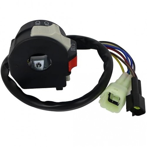 Left Handlebar Control Start Run Off Headlight Switch & Relay & Switch for Yamaha ATV YFZ450 2004-2005, 5TG-83973-09-00picture2