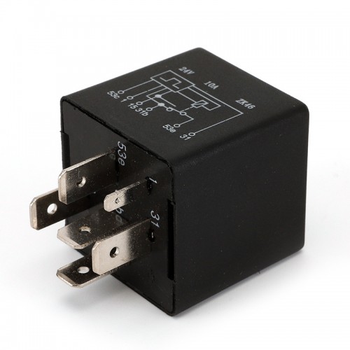 Automotive Flasher/Wipers Intermittent Relay 6-Pin 12V/24Vpicture5