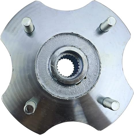 Rear Left Wheel Axle Hub & Bearing Seal Kit & Castle Nuts with Pin for Honda Rancher 350 400, Foreman 400 450 500, 42620-HM7-000 42620-HN0-670 42620-HP0-A00 42620-HM7-610 42620-HN2-A20