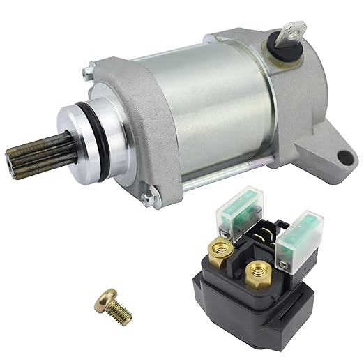 Starter Motor & Solenoid Relay for Yamaha Motorcycle WR450F 2003-2006 5TJ-81890-00-00 5TJ-81890-10-00 5TJ-81890-20-00