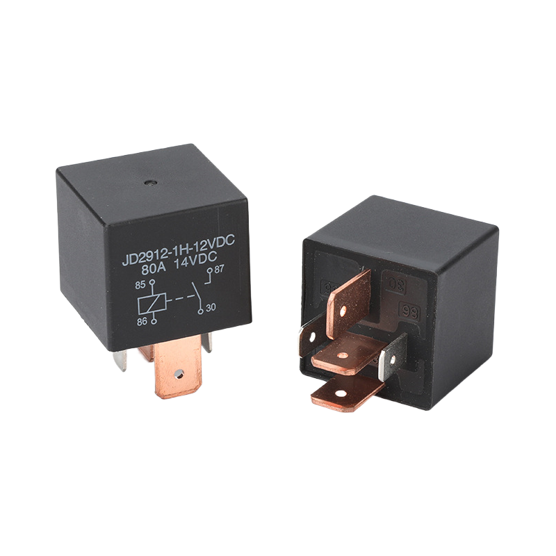 80A Bare-Back 4-Pin Automotive Relay 12V/24V Universal High Current