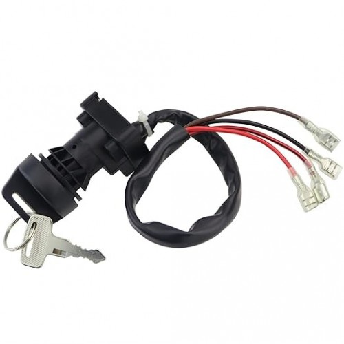 Starter Motor & Drive & Solenoid Relay & Ignition Switch for Polaris Sportsman 500 96-98, Sportsman 335 99-00, Magnum 425 95-96, Scrambler 500 97-98, 3090188 3084981 57-2688 SMU0061 41054020picture7