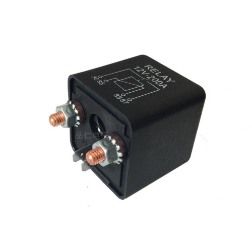 High-Current 12V 200A Automotive Relay Coil Power 2.4Wpicture3