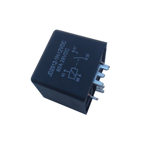 80A 12VDC 4-Pin Sharp-Leg Solder-Type Normally Open PCB Automotive Relay