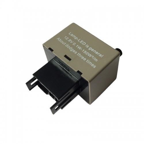 8-Pin Automotive Flashing Relay 12VDC Universal for Standard Lamps
