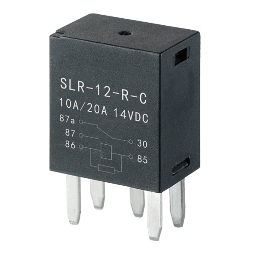 Automotive Relay 12VDC, 24VDC 1.5W, 1.7W