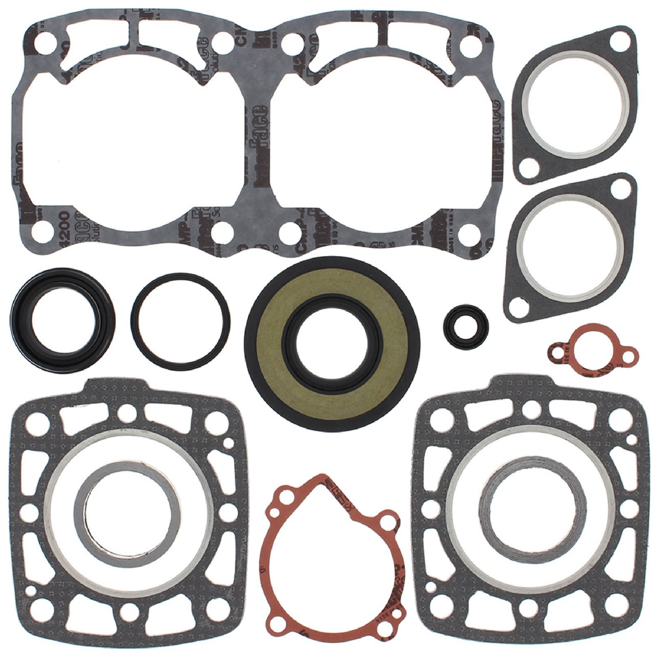 Complete Gasket Kit with Oil Seals for YAMAHA Exciter 570/DLX/LE/High Altitude/ST/SX (1987-1993)